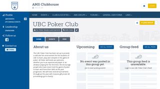 UBC Poker Club - Group