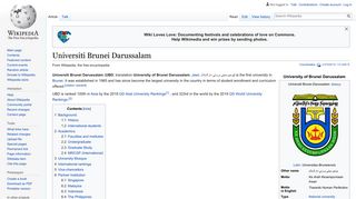 Universiti Brunei Darussalam - Wikipedia