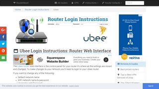 Ubee Login: How to Access the Router Settings | RouterReset