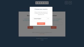 Sign-up for Employees - Ubeeqo