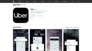 Uber on the App Store - iTunes - Apple