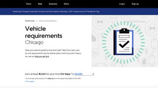 Vehicle Requirements in Chicago | Uber