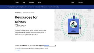 Resources for Drivers in Chicago | Uber