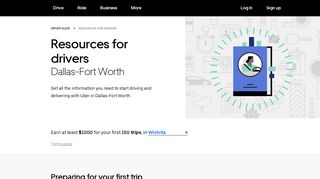 Resources for Drivers in Dallas – Fort Worth | Uber