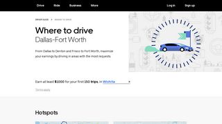 Where to Drive in Dallas - Fort Worth | Uber