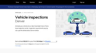 Vehicle Inspections in Denver | Uber