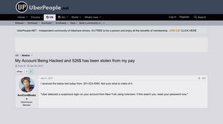 My Account Being Hacked and 526$ has been stolen from my pay ...