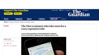 The Uber scammers who take users for a (very expensive) ride ...