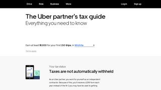 Tax Tips For Drivers | 1099 Form For Uber Partners | Uber
