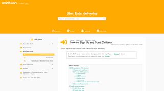 How to Sign Up and Start Delivery - Uber Eats in Japan - noshift.work