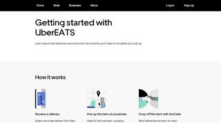Getting Started with Uber Eats | Uber