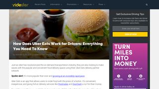 How Does Uber Eats Work for Drivers [2019 Breakdown] - Ridester.com