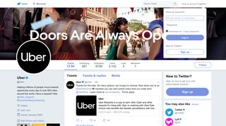 Uber (@Uber) | Twitter