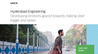 Careers at Uber Hyderabad