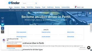 Drive for Uber in Perth | The complete guide | finder.com.au