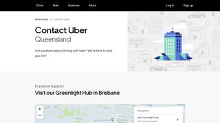 Contact Uber in Brisbane | Uber