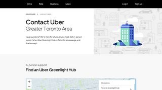Greenlight Hubs in Toronto, Mississauga and Scarborough | Uber