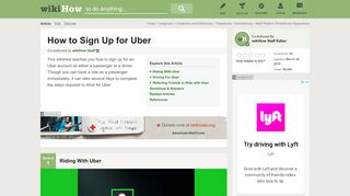 3 Ways to Sign Up for Uber - wikiHow