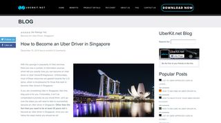 How to Become an Uber Driver in Singapore - Uberkit