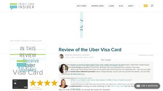 2019 Review: Uber Visa Card - The Best Credit Card for Dining Out?