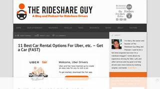 Xchange Leasing - The Rideshare Guy
