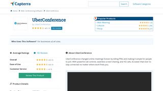 UberConference Reviews and Pricing - 2019 - Capterra