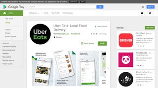 Uber Eats: Food Delivery – Apps on Google Play