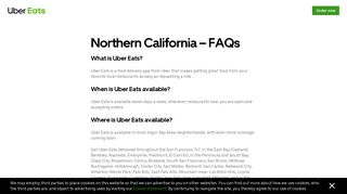 FAQs – Uber Eats