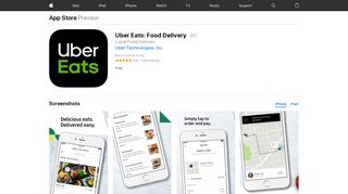 Uber Eats: Food Delivery on the App Store - iTunes - Apple
