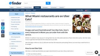 List of all Miami restaurants on Uber Eats | finder.com
