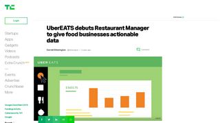 UberEATS debuts Restaurant Manager to give food businesses ...