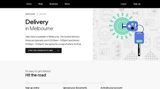 Delivery in Melbourne | Uber
