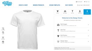 Create Custom T-Shirts and Apparel Online at UberPrints.com