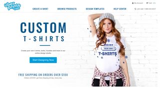 Custom T-Shirts - Design Your Own T Shirts at UberPrints