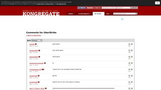 Comments for UberStrike - Kongregate: Play free games online