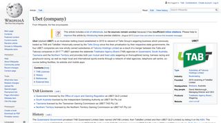 Ubet (company) - Wikipedia
