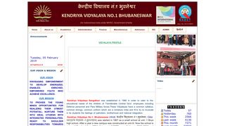 Welcome to Kendriya Vidyalaya No.1, Bhubaneswar