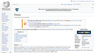 Ubimet - Wikipedia