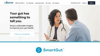 SmartGut - Smart, actionable insights to improve your gut ... - uBiome