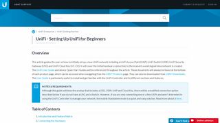 UniFi - Setting Up UniFi for Beginners – Ubiquiti Networks Support ...