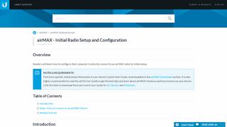 airMAX - Initial Radio Setup and Configuration – Ubiquiti Networks ...