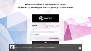 Login - Ubisoft Account Management