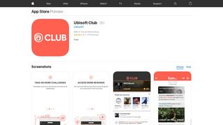 Ubisoft Club on the App Store - iTunes - Apple