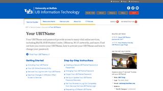 Your UBITName - UBIT - University at Buffalo