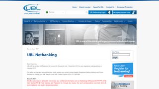 UBL Global Netbanking
