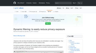 Dynamic filtering: to easily reduce privacy exposure · gorhill/uBlock Wiki