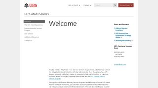 UBS - Welcome - UBS Wealth Management