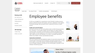 UBS Employee benefits: An overview | UBS Global topics