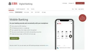 Mobile banking on the smartphone | UBS Switzerland