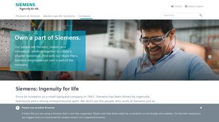 Siemens Share Plans | Life at Siemens | Life at Siemens | Siemens ...